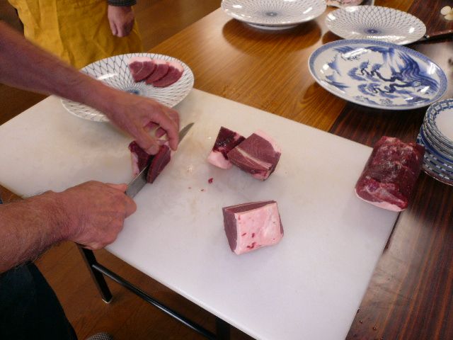 肉の切り方